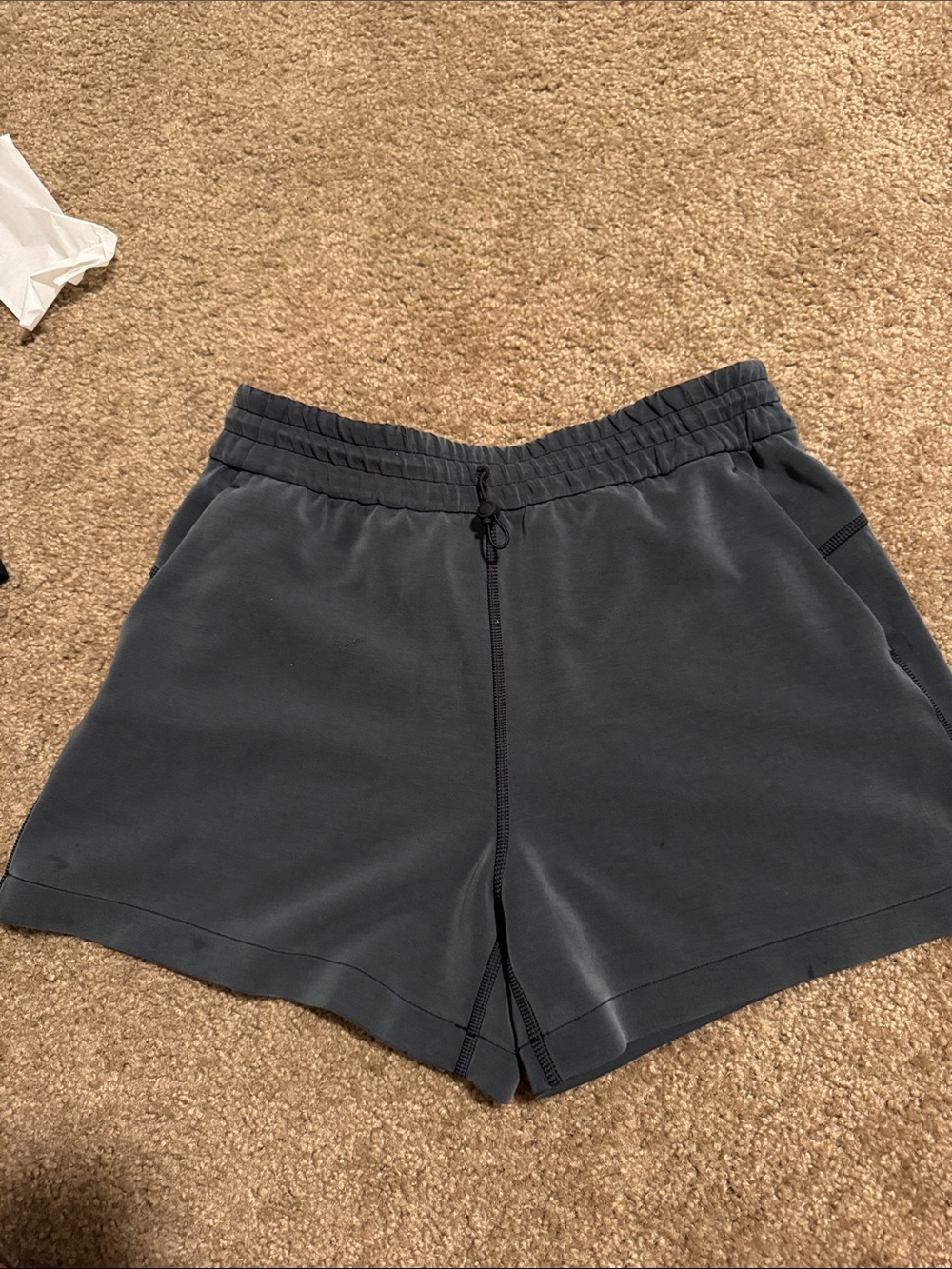 lululemon athletica Women's Dark Charcoal Athletic Drawstring Shorts